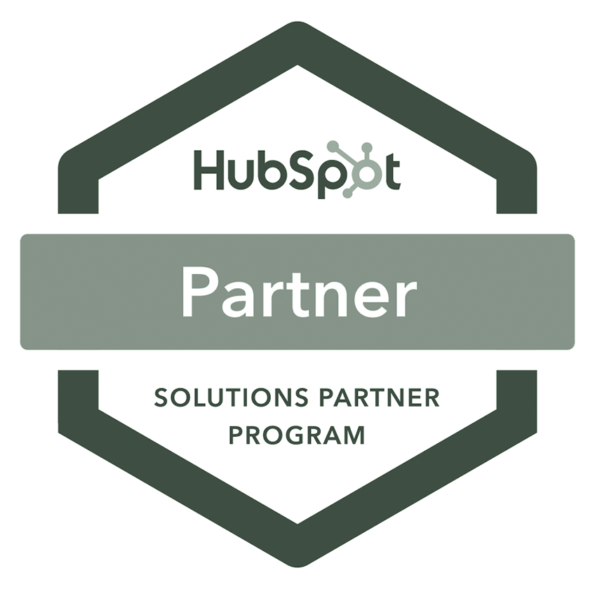 Hubspot solutions partner badge