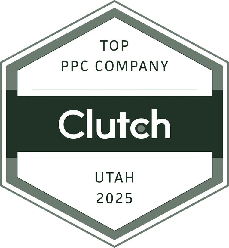 Clutch top Utah ppc company award badge