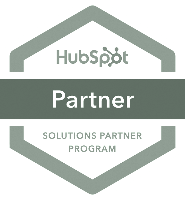 Hubspot solutions partner badge
