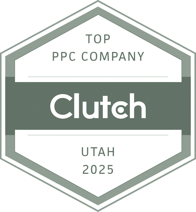 Clutch top Utah ppc company award badge